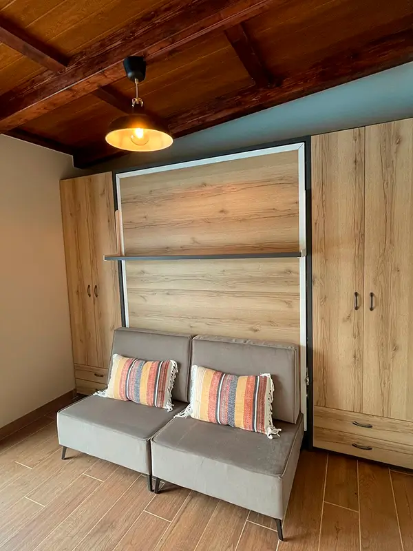 Proyecto cama abatible y sofá