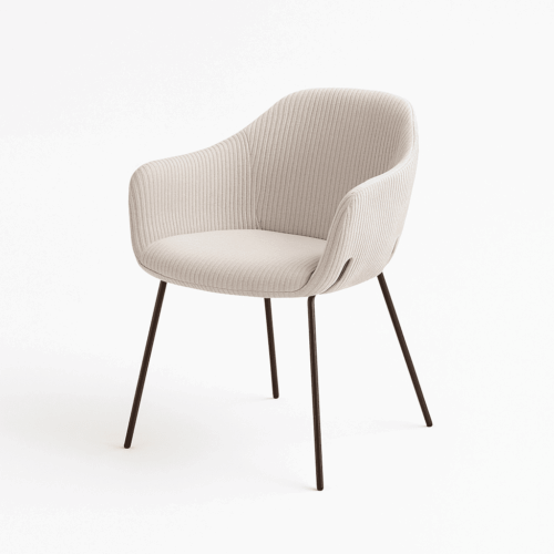 Silla de comedor Viva PEMI redonda