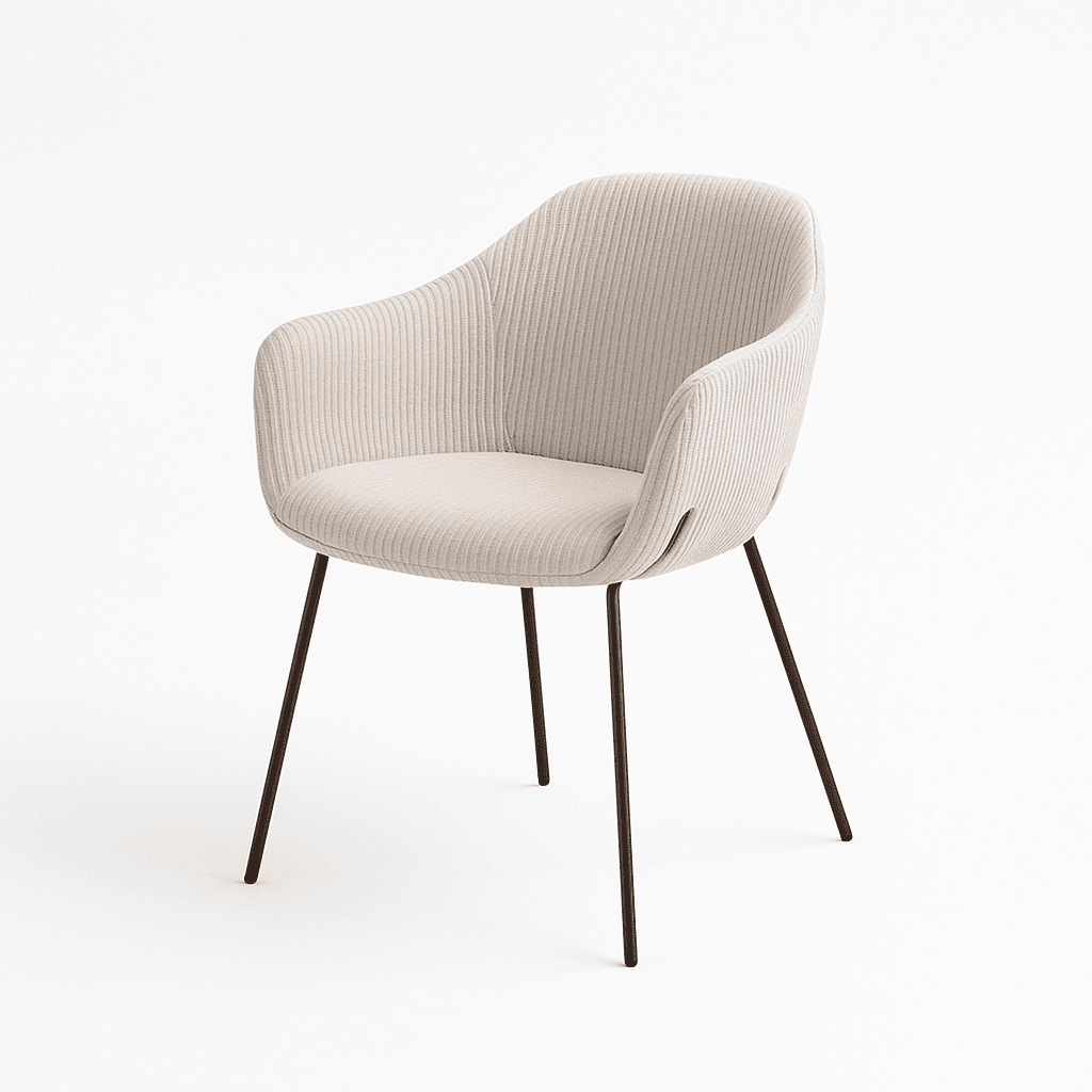 Silla de comedor Viva PEMI redonda