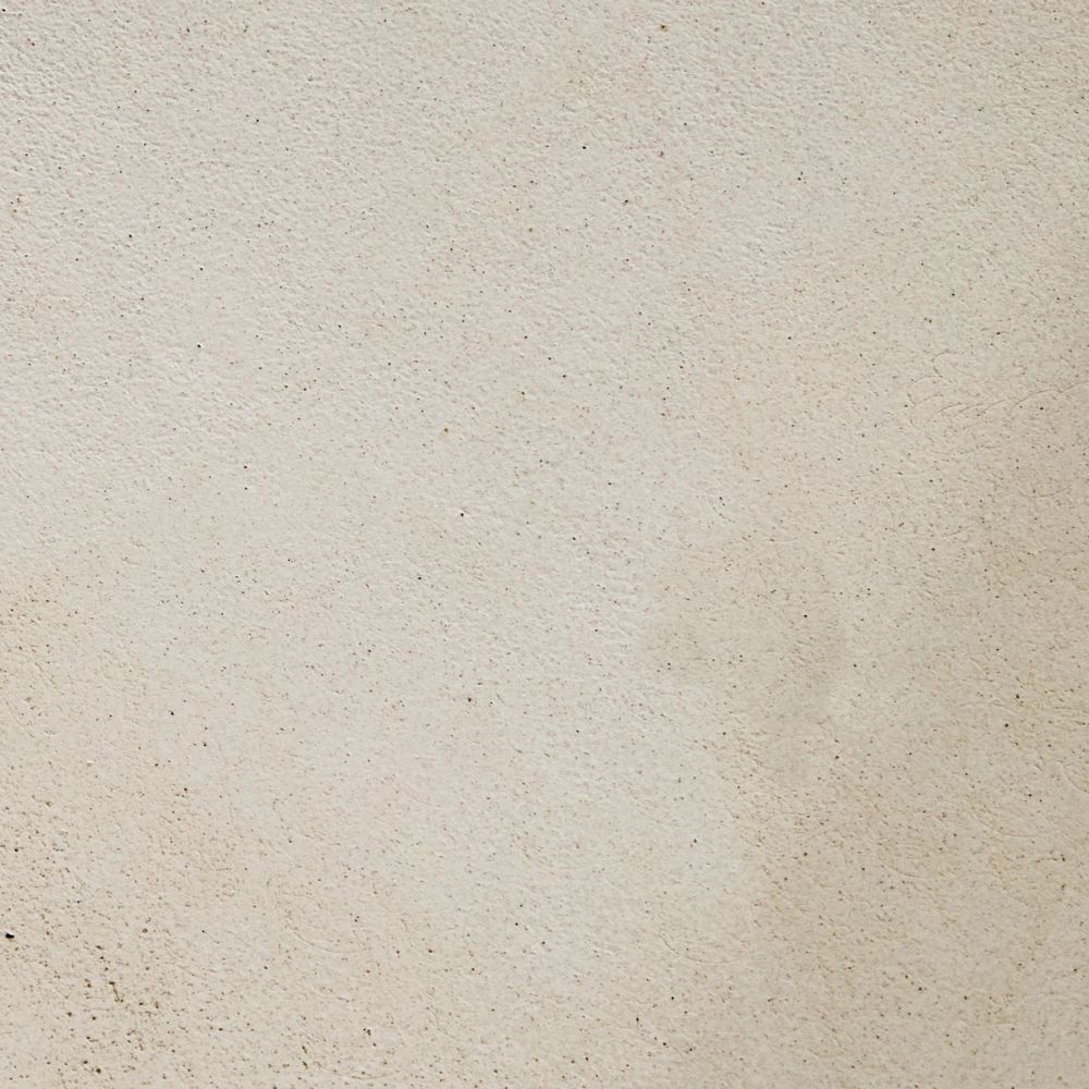 Mesa Heli de microcemento y madera estilo mediterráneo en comedor moderno WABI